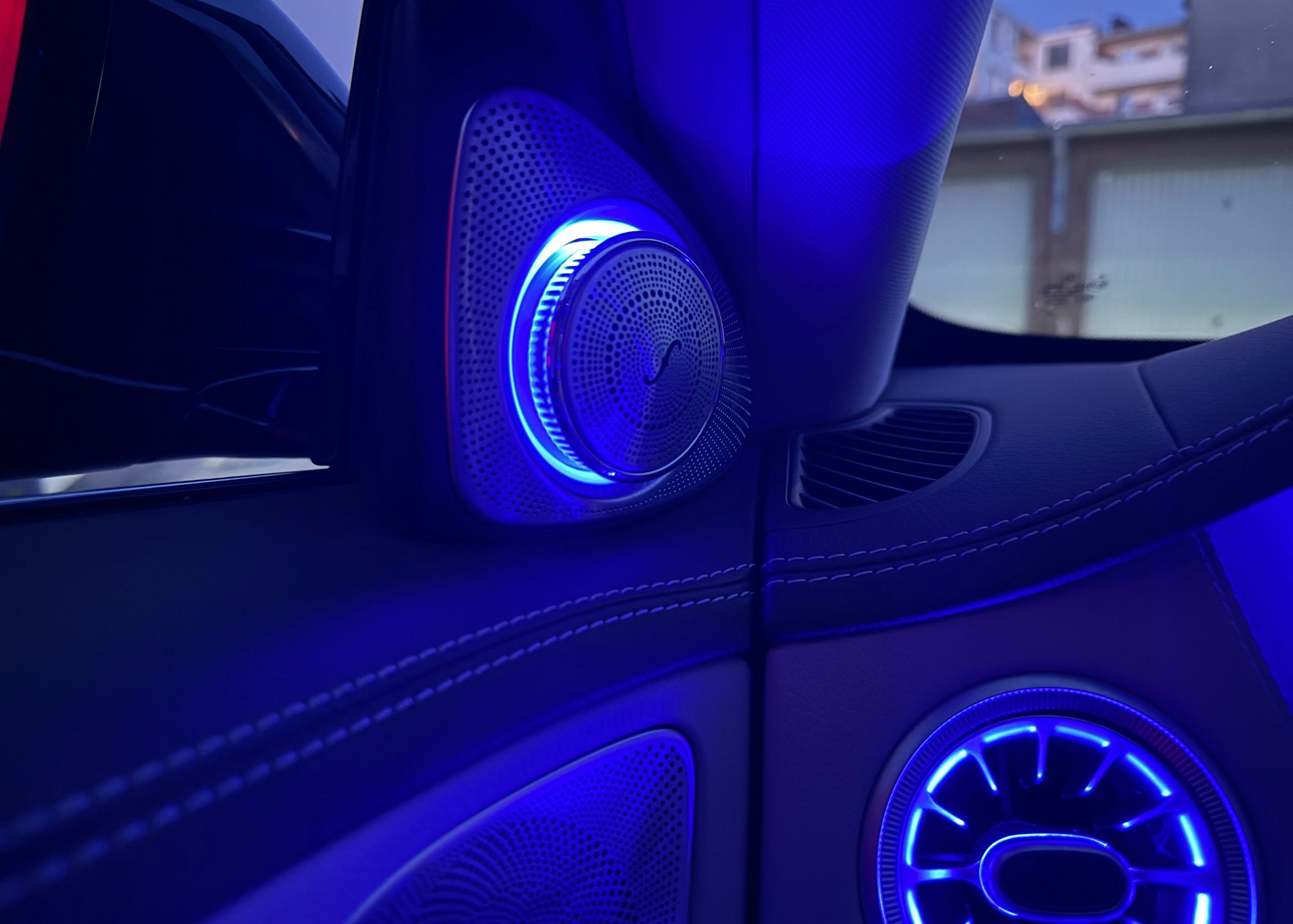 Beleuchtete 3D-Hochtöner für Mercedes