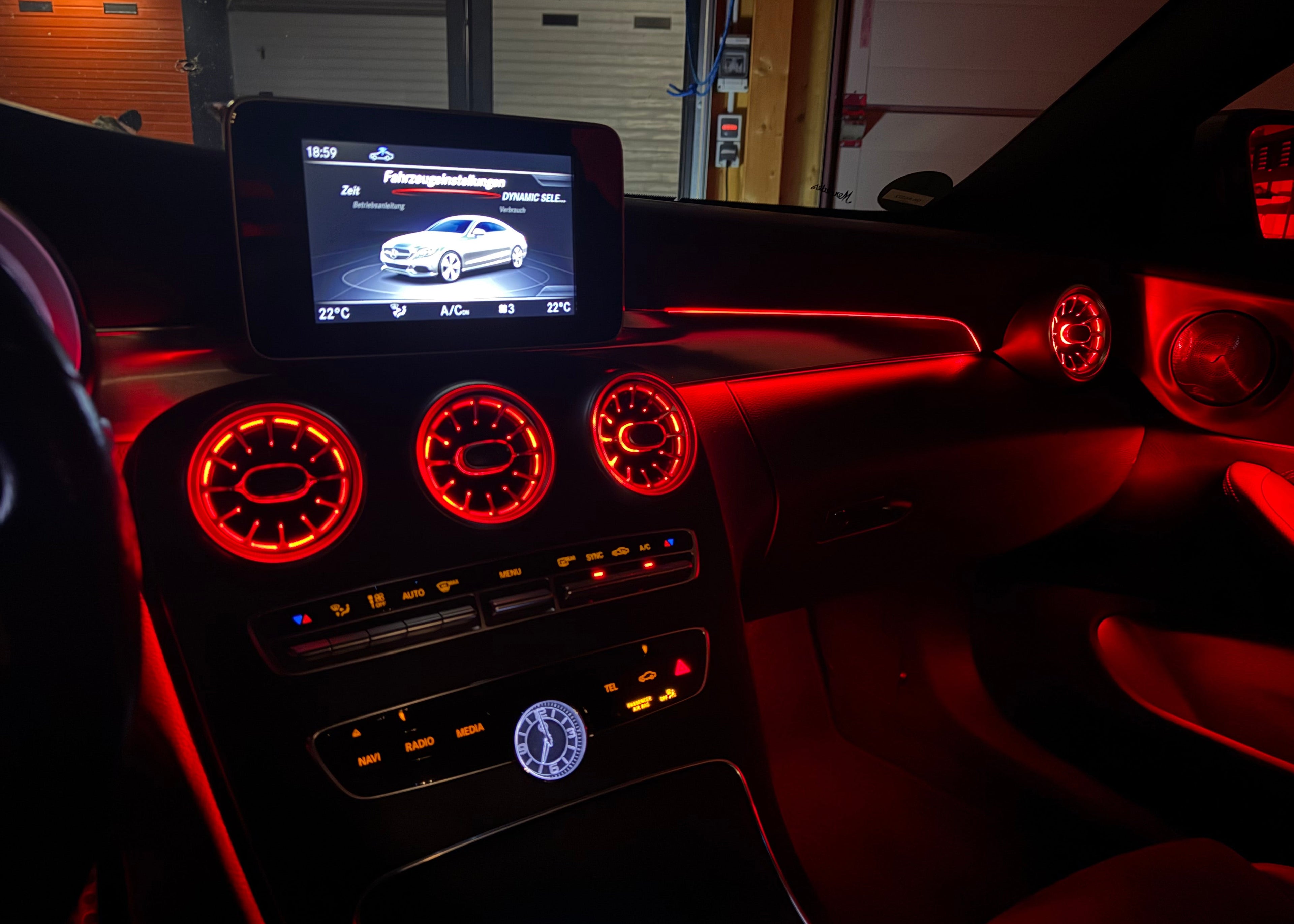 Ambiente-Upgrade für Mercedes
